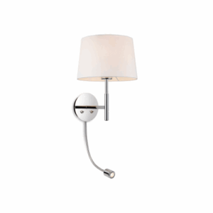 Wall Lighting - Firstlight Seymour 2 Light Wall Chrome (2880CH)