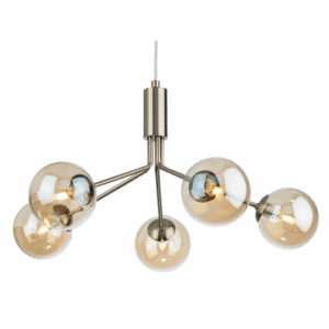 Ceiling Pendants - Firstlight Montana 5 Light Fitting Antique Brass (2889AB)
