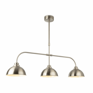 Ceiling Pendants - Firstlight Eagle Pendant Brushed Steel (2894BS)