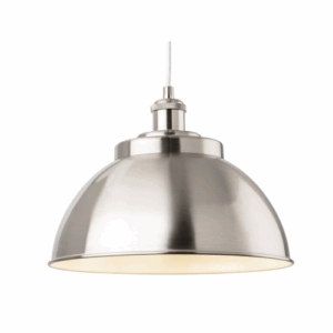 Ceiling Pendants - Firstlight Genoa Pendant Brushed Steel (2897BS)