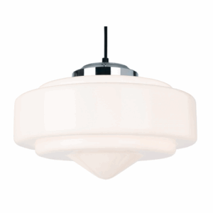Ceiling Pendants - Firstlight Art Deco Pendant Chrome (2938CH)