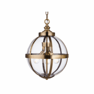 Ceiling Pendants - Firstlight Monroe Pendant Antique Brass (3708AB)