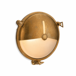 Firstlight Nautic Bulkhead Brass