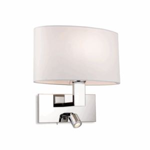 Wall Lighting - Firstlight Webster 2 Light Wall Chrome (4938CH)