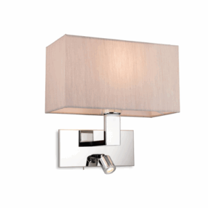 Wall Lighting - Firstlight Raffles 2 Light Wall Chrome (4940CHOY)