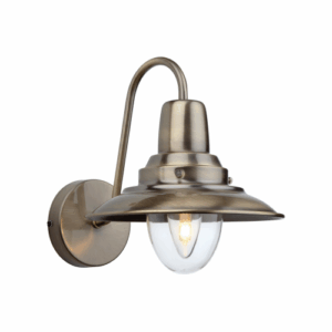 Wall Lighting - Firstlight Fisherman Wall Light Antique Brass (8686AB)