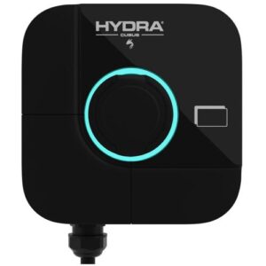 Hydra CUBUS 7kW Socketed EV Charger (Black)