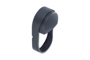 Integral Tough Shell Compact Bulkhead 213X120Mm Anthracite Grey Oval Eyelid Accessory