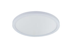 Integral Slim Halo Ceiling/Wall Light 291Mm Dia 18W 1500Lm 2700K Triac Dimmable White Bezel Led