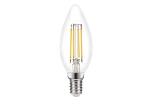 Integral Omni Filament Candle Bulb E14 470Lm 4.2W 4000K Dimmable 320 Beam Clear Full Glass
