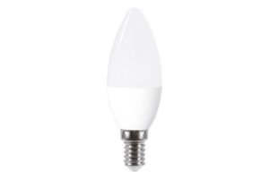 E14 Bulbs - Integral Candle Bulb E14 470Lm 4.2W 4000K Non-Dimm 250 Beam Frosted (ILCANDE14NE088)