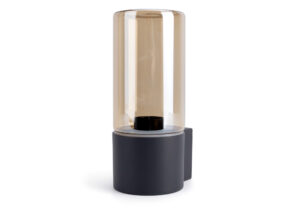 Wall Lighting - Integral Outdoor Decorative Wall Light IP65 For 1Xe27 Dark Grey (ILDEB067)