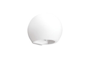 Wall Lighting - Integral Indoor Decorative Paintable Gypsum Serres Wall Light IP20 For 1 X G9 Max 40W White (ILDEC002)