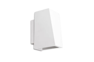 Wall Lighting - Integral Indoor Decorative Paintable Gypsum Kastoria Wall Light IP20 For 1 X G9 Max 40W White (ILDEC009)