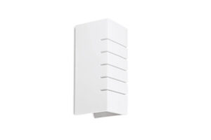 Wall Lighting - Integral Indoor Decorative Paintable Gypsum Rafina Wall Light IP20 For 1 X E14 Max 40W White (ILDEC010)