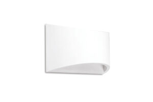 Wall Lighting - Integral Indoor Decorative Paintable Gypsum Galatsi Wall Light IP20 For 1 X G9 Max 40W White (ILDEC013)