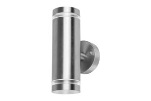 Up & Down Lights - Integral Outdoor Stainless Steel Up And Down Wall Light IP65 2Xgu10 Steel (ILDED041)