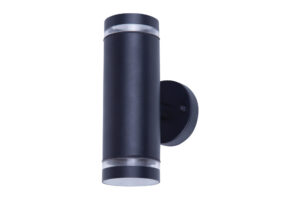 Up & Down Lights - Integral Outdoor Stainless Steel Up And Down Wall Light IP65 2Xgu10 Black (ILDED042)