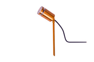 Spike Lighting - Integral Outdoor Stainless Steel Spike Spotlight IP65 1Xgu10 Copper (ILDED052)