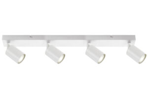 Integral Siena Indoor Ceiling Light 4 Way Gu10 Spotlight Bar IP20 White