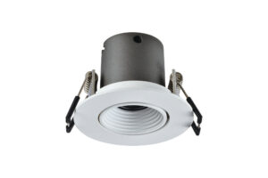 Integrated Downlights - Integral Mini Tiltable Downlight 50Mm Cutout 3.3W 155Lm 47Lm/W 3000K 15 Beam Non-Dim Finish-F White (ILDL50J005)