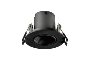 Integrated Downlights - Integral Mini Tiltable Downlight 50Mm Cutout 3.3W 155Lm 47Lm/W 3000K 15 Beam Non-Dim Finish-F Black (ILDL50J006)