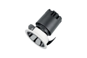 Integrated Downlights - Integral Accentpro Led Downlight 42 Deg Beam Angle 3000K Cri90 Mirror Silver Round 34Vdc 120Ma Without Driver (ILDL50P005)