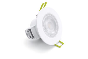 Integrated Downlights - Integral Compact Eco Led Downlight IP65 Fixed Dim2Warm/Cctswitch 5.5W 550Lm Dimmable 68Mm Cut Out (ILDL68G013)