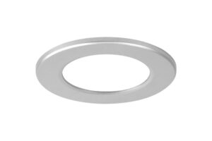 Integral Compact Eco Led Downlight Bezel Accessory Matt Silver Round