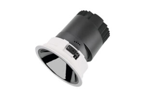 Integrated Downlights - Integral Accentpro Led Downlight 36 Deg Beam Angle 3000K Cri90 Mirror Silver Round 34Vdc 350Ma Without Driver (ILDL95P009)