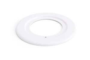Integral Bezel Extender Ring For Evofire Mini 43Mm Downlight 43-60Mm Cutout 80Mm Diameter - White