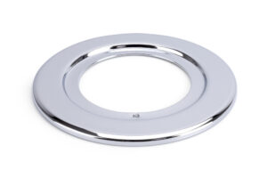 Integral Bezel Extender Ring For Evofire Mini 43Mm Downlight 43-60Mm Cutout 80Mm Diameter - Polished Chrome