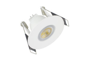 Integral Evofire Mini Fire Rated Downlight 45Mm Cutout IP65 White Round *No Lamp Holder*