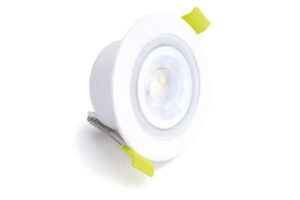 Integral Ecoguard Warmtone Fire Rated Downlight 65Mm Cutout IP65 600Lm 5W 2200-3000K 38 Beam Dimmable 120Lm/W White