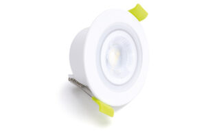 Integral Ecoguard Fire Rated Downlight 65Mm Cutout IP65 600Lm 5W 3000/4000/5000K 38 Beam Dimmable 120Lm/W White - Single