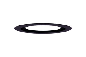 Accessories - Integral Evofire Fire Rated Downlight 70-100Mm Cutout IP65 Black Round Adapter (ILDLFR70D030)