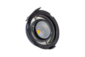 Integrated Downlights - Integral Luxfire Fire Rated Tiltable Downlight 92Mm 6W 4000K 36 Beam Dimmable 75Lm/W No Bezel (ILDLFR92C023)