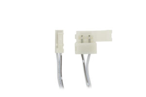 Accessories - Integral 24V 2M Driver To Strip Lead White Clip To Snap On 10Mm Single Colour Strip 3A Max (ILDRAA121)