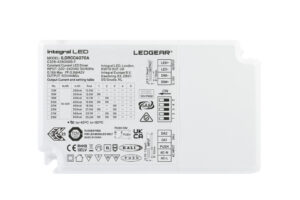 LED Drivers - Integral Adjustable Constant Current Driver 13-29W 250-600Ma IP20 Dali Dali2 Push-Dimm 0-10V 14-42V Output (ILDRCCA070A)