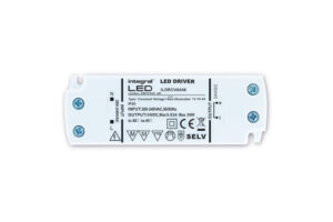 LED Drivers - Integral Constant Voltage Driver 20W 24Vdc IP20 Non-Dimm 200-240V Input (ILDRCVA046)