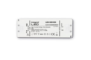 LED Drivers - Integral Constant Voltage Driver 75W 24Vdc IP20 Non-Dimm 200-240V Input (ILDRCVA047)