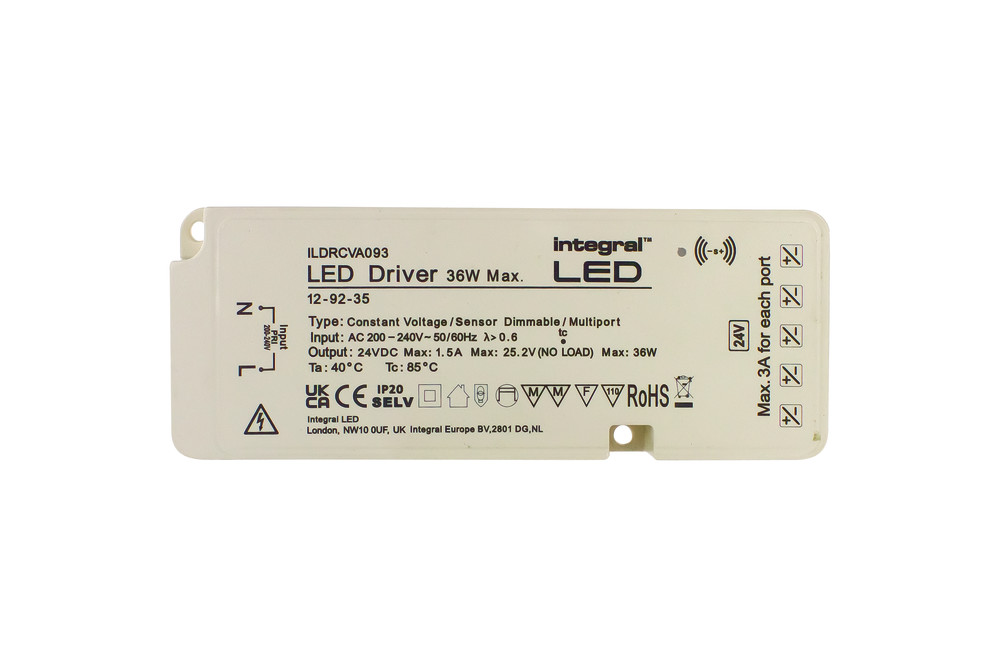 Integral Constant Voltage LED Driver - Professional Power Supply ...