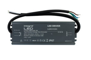LED Drivers - Integral Constant Voltage Driver 150W 24Vdc IP67 Non-Dimm 200-240V Input (ILDRCVC053)
