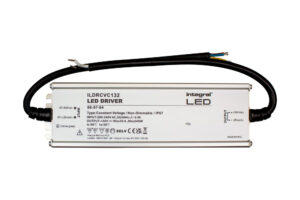 LED Drivers - Integral Constant Voltage Driver 240W 24Vdc IP67 Non-Dimm 200-240V Input (ILDRCVC132)