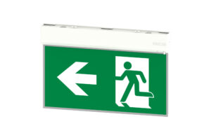 Exit Signs - Integral Emergency Exit Multifit Sign 1W 50Lm 3Hr Maintained Or Non Maintained 25M (ILEMES057)