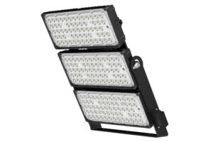 Commercial - Integral Precision Pro Ii Floodlight 600W 93000Lm 4000K Polarised 50 Beam 155Lm/W IP66 Ik10 Led Black (ILFLD412)