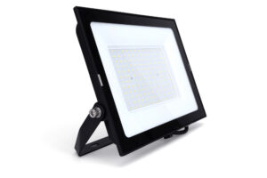 Domestic - Integral Compact Slim Floodlight 150W 15000Lm 4000K 120 Beam 100Lm/W IP65 Ik08 Led Black (ILFLE025)