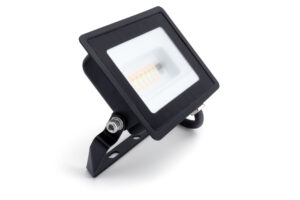 Domestic - Integral Compact Slim Floodlight 10W 800Lm Rgb+3000K 110 Beam 80Lm/W IP65 Ik05 Black (ILFLE100)