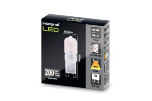 Capsule G9 G4 - Integral G9 Bulb 3 Pack 200Lm 1.8W 2700K Non-Dimm 200 Beam (ILG9NC023-3)