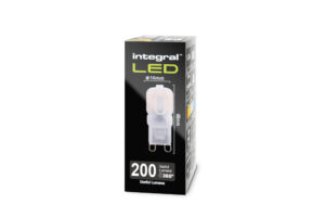 Capsule G9 G4 - Integral G9 Bulb 200Lm 1.8W 2700K Non-Dimm 200 Beam (ILG9NC023)